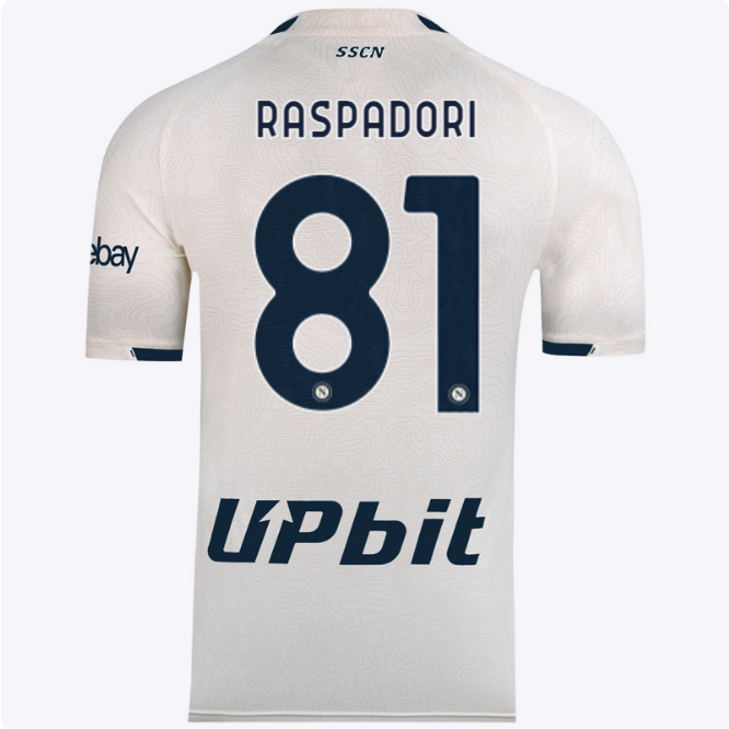 ssc napoli everywhere jersey limited edition – 81 – giacomo raspadori SSC Napoli | Scopri la Collezione Sullo Shop Ufficiale