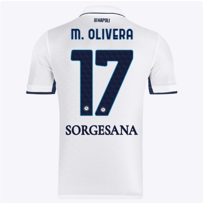 ssc napoli maglia gara away 20242025 – 17 – mathías olivera SSC Napoli | Scopri la Collezione Sullo Shop Ufficiale
