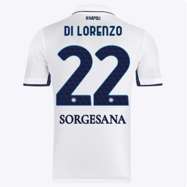 ssc napoli maglia gara away 20242025 – 22 – giovanni di lorenzo SSC Napoli | Scopri la Collezione Sullo Shop Ufficiale