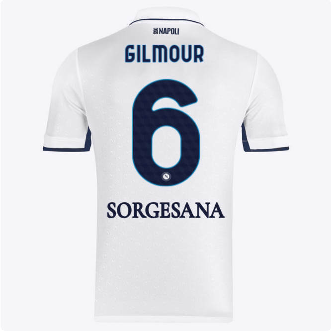 ssc napoli maglia gara away 20242025 – 6 – billy gilmour SSC Napoli | Scopri la Collezione Sullo Shop Ufficiale