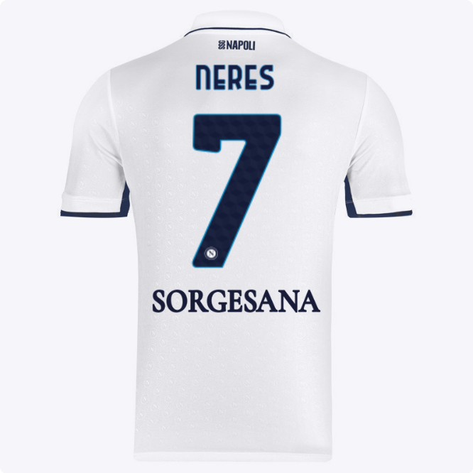ssc napoli maglia gara away 20242025 – 7 – david neres SSC Napoli | Scopri la Collezione Sullo Shop Ufficiale