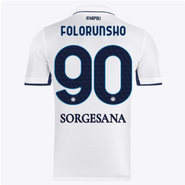 ssc napoli maglia gara away 20242025 – 90 – michael folorunsho SSC Napoli | Scopri la Collezione Sullo Shop Ufficiale