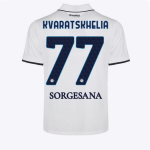 ssc napoli maglia gara away junior 20242025 – 77 – khvicha kvaratskhelia SSC Napoli | Scopri la Collezione Sullo Shop Ufficiale
