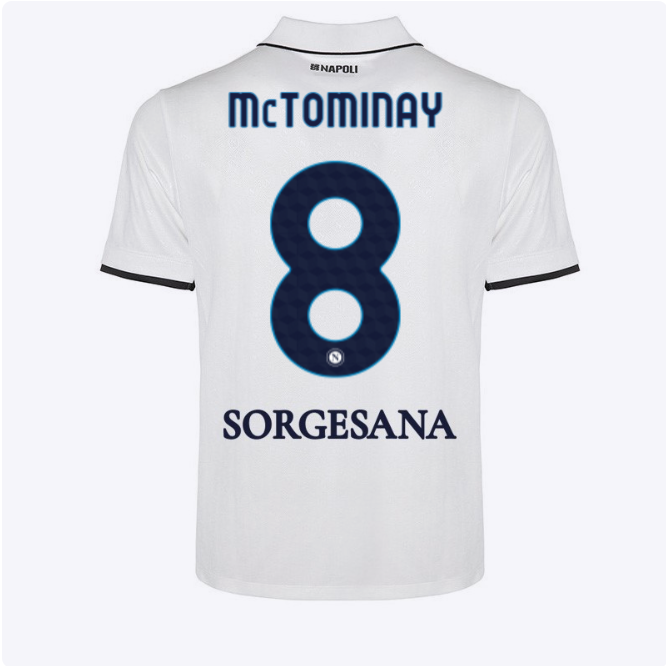 ssc napoli maglia gara away junior 20242025 – 8 – scott mctominay SSC Napoli | Scopri la Collezione Sullo Shop Ufficiale