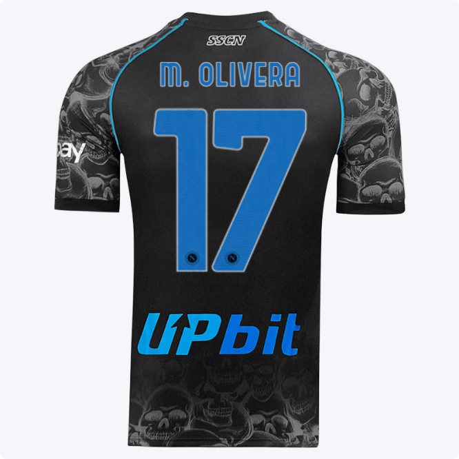 ssc napoli maglia gara halloween 20232024 – 17 – mathías olivera SSC Napoli | Scopri la Collezione Sullo Shop Ufficiale