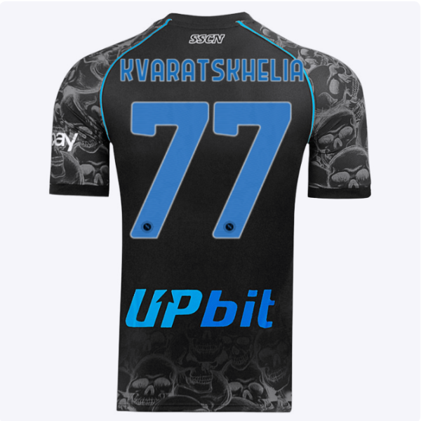 ssc napoli maglia gara halloween 20232024 – 77 – khvicha kvaratskhelia SSC Napoli | Scopri la Collezione Sullo Shop Ufficiale