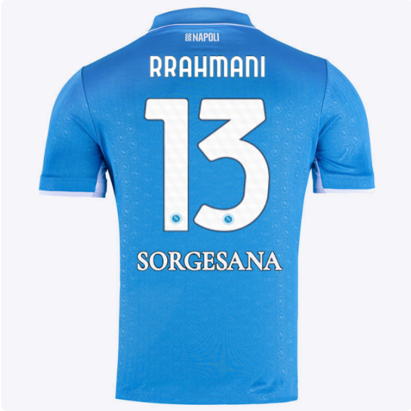 ssc napoli maglia gara home 20242025 – 13 – amir rrahmani SSC Napoli | Scopri la Collezione Sullo Shop Ufficiale