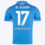 ssc napoli maglia gara home 20242025 – 17 – mathías olivera SSC Napoli | Scopri la Collezione Sullo Shop Ufficiale