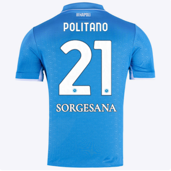 ssc napoli maglia gara home 20242025 – 21 – matteo politano SSC Napoli | Scopri la Collezione Sullo Shop Ufficiale