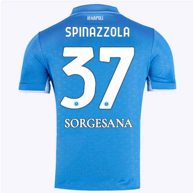 ssc napoli maglia gara home 20242025 – 37 – leonardo spinazzola SSC Napoli | Scopri la Collezione Sullo Shop Ufficiale