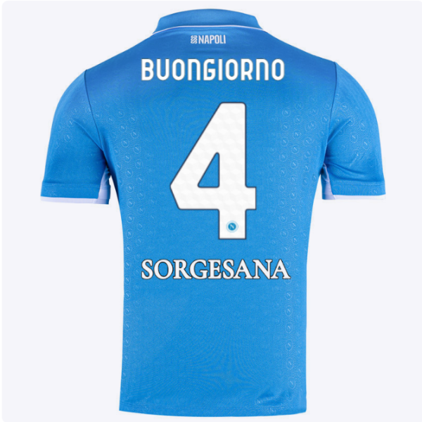 ssc napoli maglia gara home 20242025 – 4 – alessandro buongiorno SSC Napoli | Scopri la Collezione Sullo Shop Ufficiale