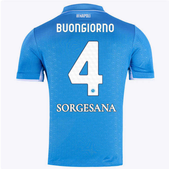 ssc napoli maglia gara home 20242025 – 4 – alessandro buongiorno SSC Napoli | Scopri la Collezione Sullo Shop Ufficiale