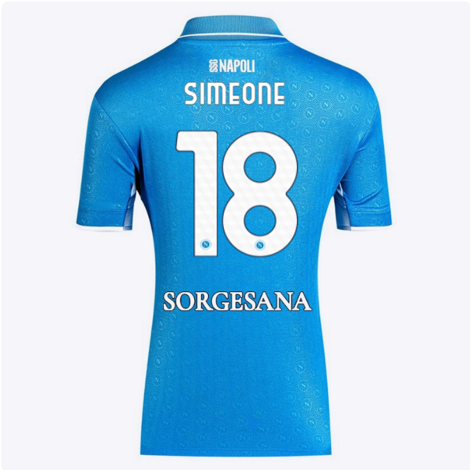 ssc napoli maglia gara home donna 20242025 – 18 – giovanni simeone SSC Napoli | Scopri la Collezione Sullo Shop Ufficiale