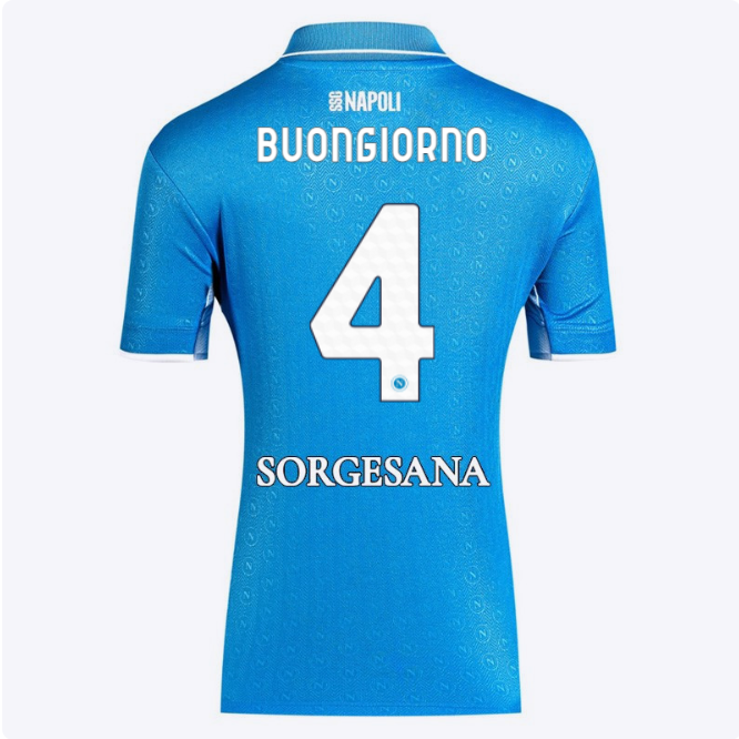 ssc napoli maglia gara home donna 20242025 – 4 – alessandro buongiorno SSC Napoli | Scopri la Collezione Sullo Shop Ufficiale