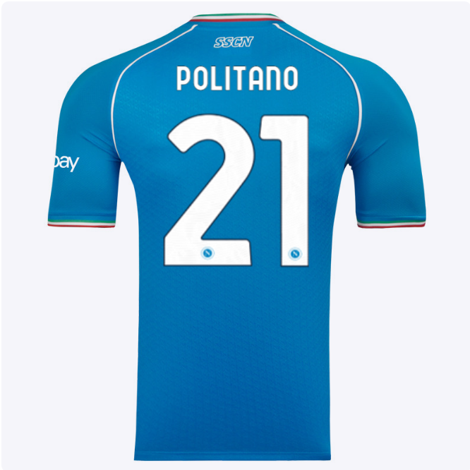 ssc napoli maglia gara home euro 20232024 – 21 – matteo politano SSC Napoli | Scopri la Collezione Sullo Shop Ufficiale