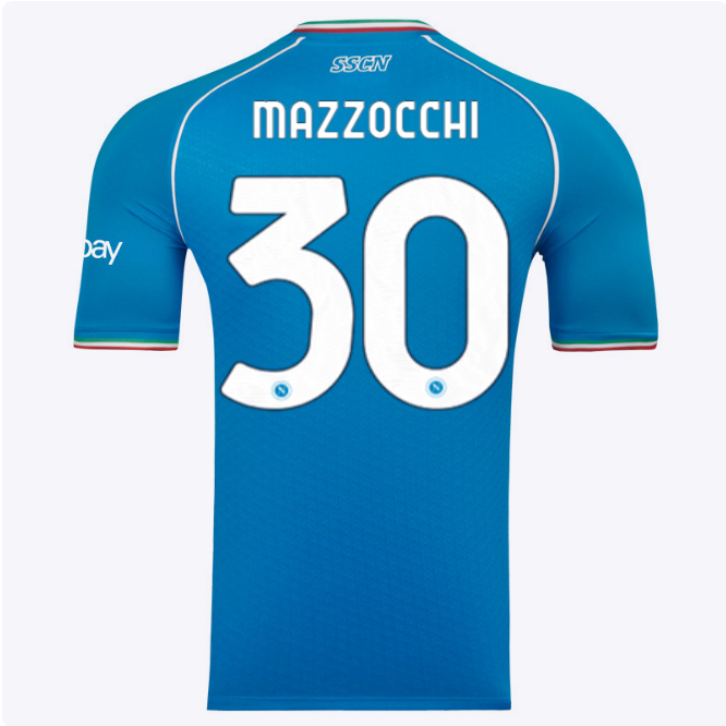 ssc napoli maglia gara home euro 20232024 – 30 – pasquale mazzocchi SSC Napoli | Scopri la Collezione Sullo Shop Ufficiale