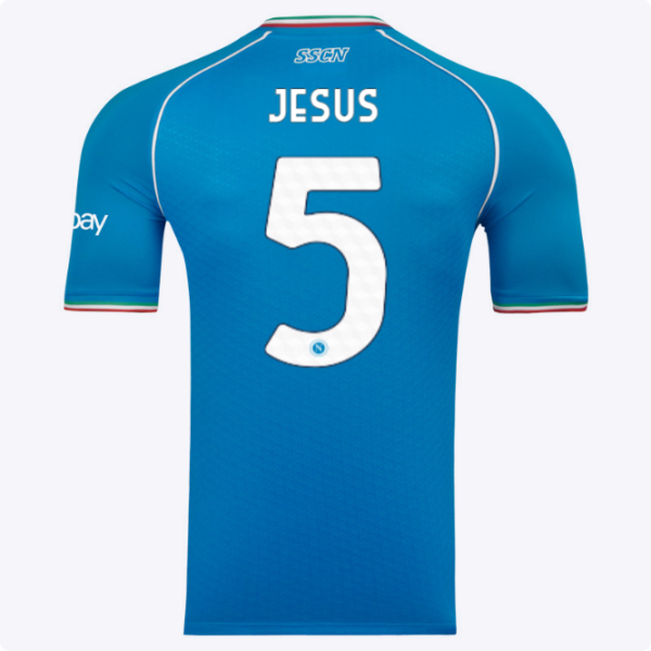 ssc napoli maglia gara home euro 20232024 – 5 – juan jesus SSC Napoli | Scopri la Collezione Sullo Shop Ufficiale