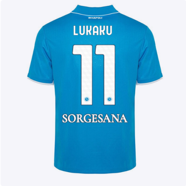 ssc napoli maglia gara home junior 20242025 – 11 – romelu lukaku SSC Napoli | Scopri la Collezione Sullo Shop Ufficiale