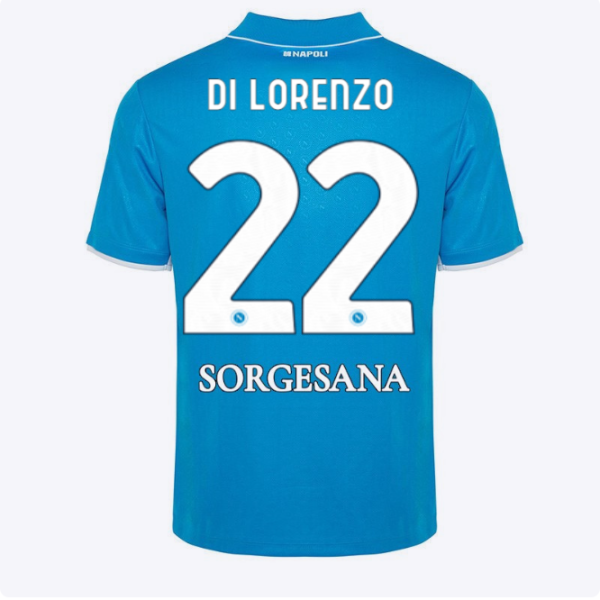 ssc napoli maglia gara home junior 20242025 – 22 – giovanni di lorenzo SSC Napoli | Scopri la Collezione Sullo Shop Ufficiale