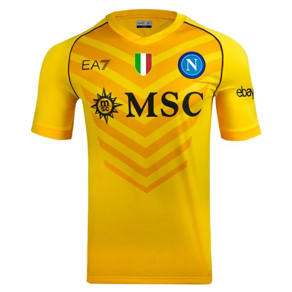 ssc napoli maglia gara portiere gialla 20232024 SSC Napoli | Scopri la Collezione Sullo Shop Ufficiale