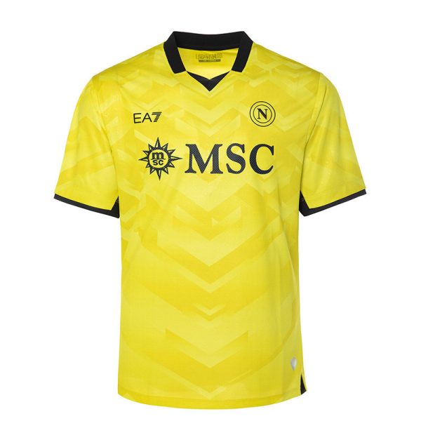 ssc napoli maglia gara portiere gialla junior 20242025 con stampa personalizzazione SSC Napoli | Scopri la Collezione Sullo Shop Ufficiale