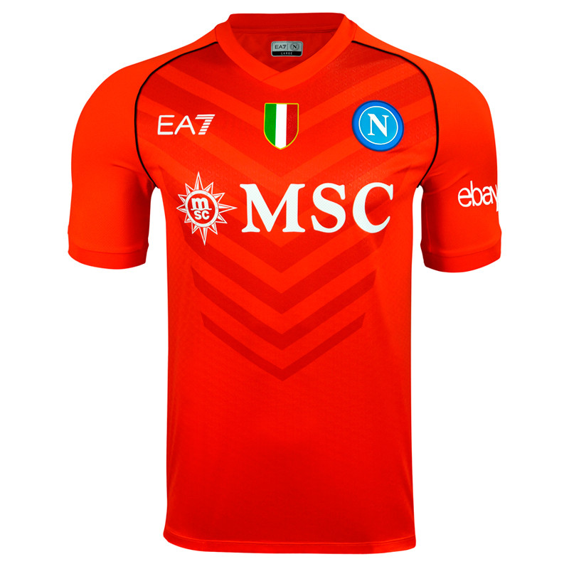ssc napoli maglia gara portiere orange 20232024 SSC Napoli | Scopri la Collezione Sullo Shop Ufficiale