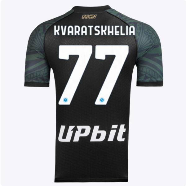 ssc napoli maglia gara third 20232024 – 77 – khvicha kvaratskhelia SSC Napoli | Scopri la Collezione Sullo Shop Ufficiale