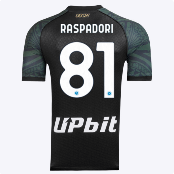 ssc napoli maglia gara third 20232024 – 81 – giacomo raspadori SSC Napoli | Scopri la Collezione Sullo Shop Ufficiale