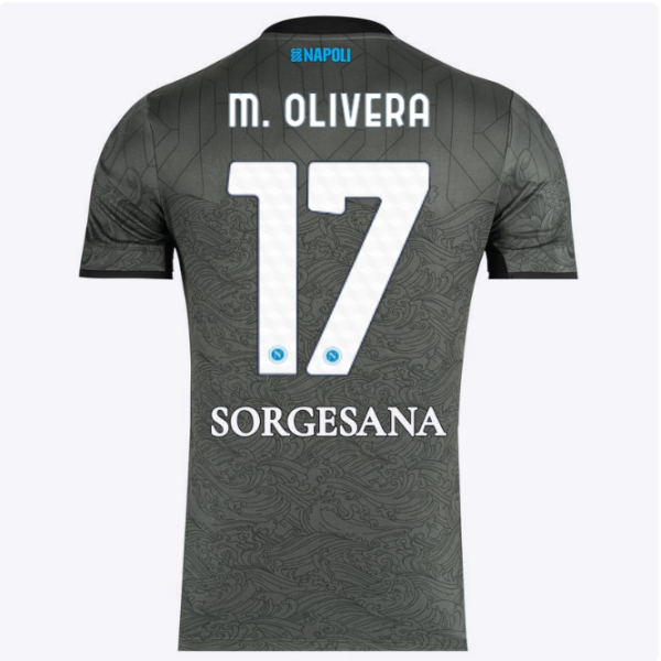 ssc napoli maglia gara third 20242025 – 17 – mathías olivera SSC Napoli | Scopri la Collezione Sullo Shop Ufficiale