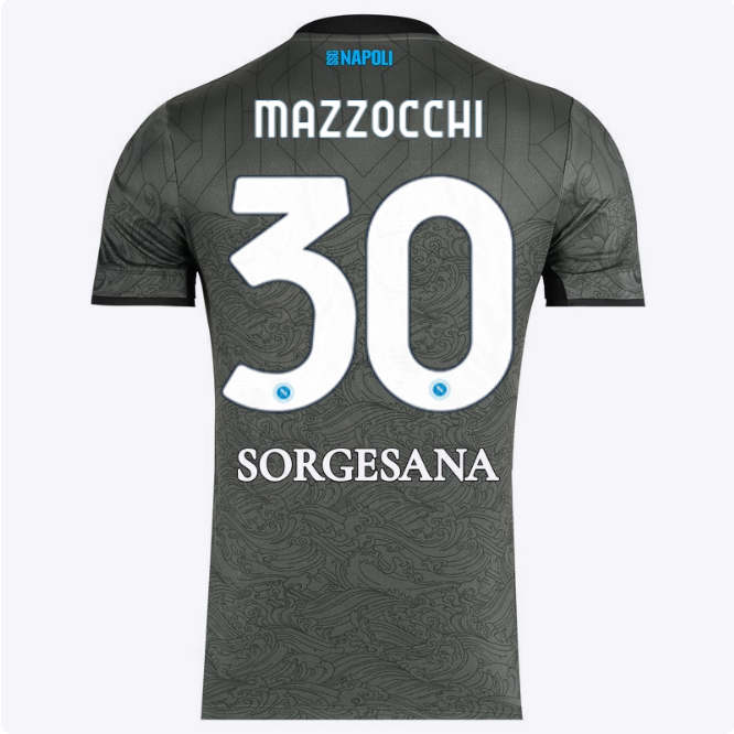 ssc napoli maglia gara third 20242025 – 30 – pasquale mazzocchi SSC Napoli | Scopri la Collezione Sullo Shop Ufficiale