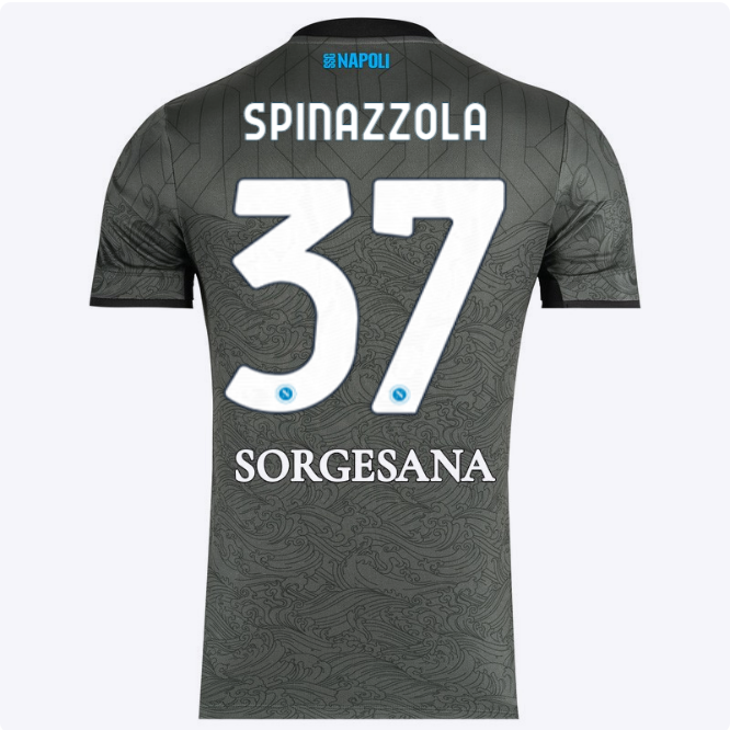ssc napoli maglia gara third 20242025 – 37 – leonardo spinazzola SSC Napoli | Scopri la Collezione Sullo Shop Ufficiale