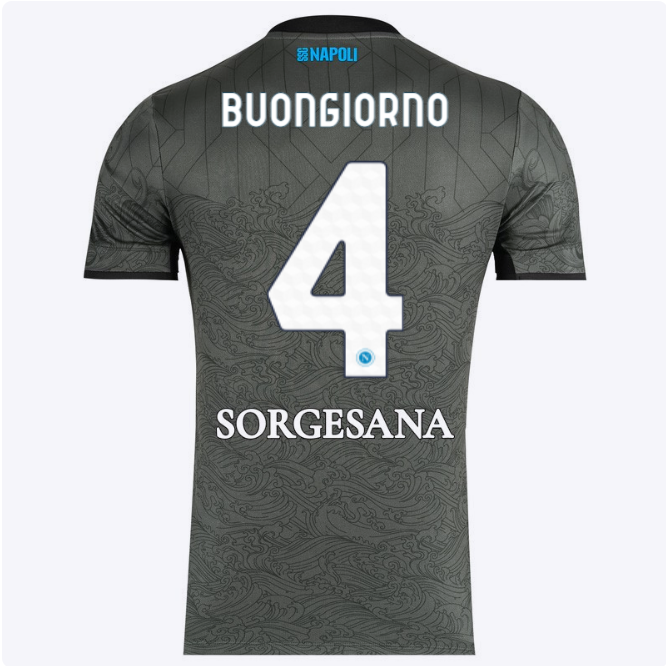 ssc napoli maglia gara third 20242025 – 4 – alessandro buongiorno SSC Napoli | Scopri la Collezione Sullo Shop Ufficiale
