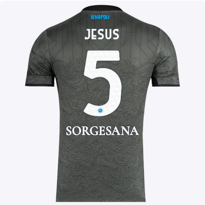 ssc napoli maglia gara third 20242025 – 5 – juan jesus SSC Napoli | Scopri la Collezione Sullo Shop Ufficiale
