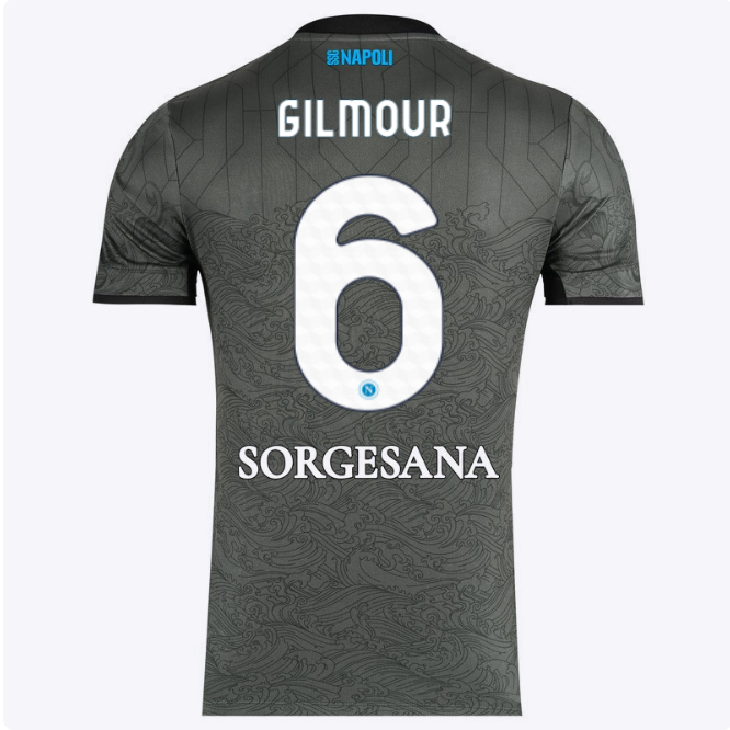 ssc napoli maglia gara third 20242025 – 6 – billy gilmour SSC Napoli | Scopri la Collezione Sullo Shop Ufficiale