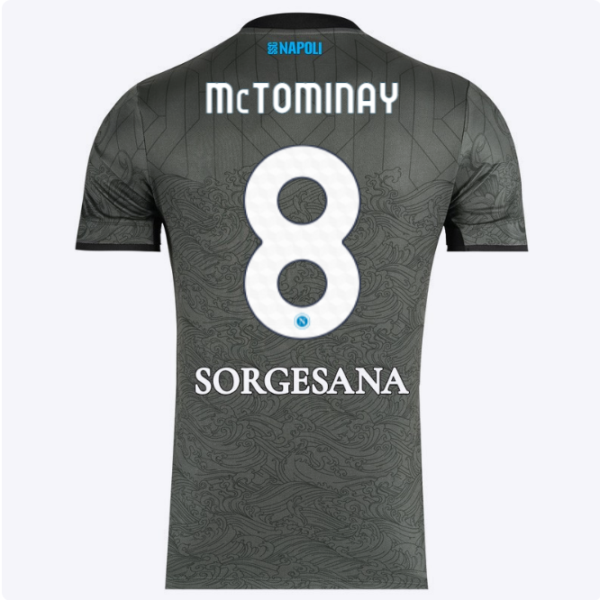 ssc napoli maglia gara third 20242025 – 8 – scott mctominay SSC Napoli | Scopri la Collezione Sullo Shop Ufficiale