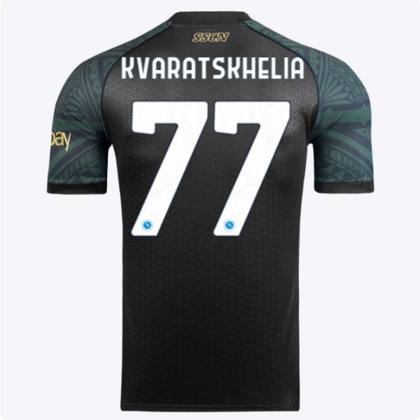 ssc napoli maglia gara third euro 20232024 – 77 – khvicha kvaratskhelia SSC Napoli | Scopri la Collezione Sullo Shop Ufficiale