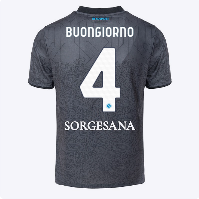 ssc napoli maglia gara third junior 20242025 – 4 – alessandro buongiorno SSC Napoli | Scopri la Collezione Sullo Shop Ufficiale