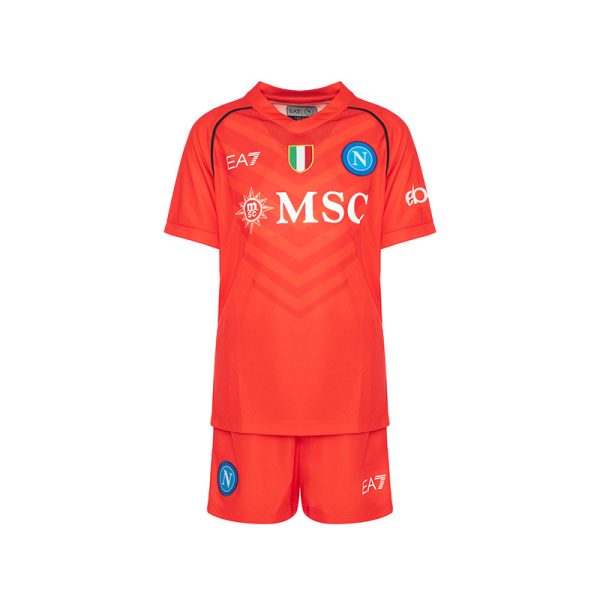 ssc napoli set gara gk orange junior 20232024 SSC Napoli | Scopri la Collezione Sullo Shop Ufficiale