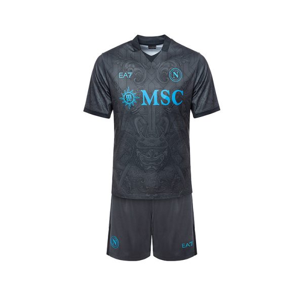 ssc napoli set gara third junior 20242025 con stampa personalizzazione SSC Napoli | Scopri la Collezione Sullo Shop Ufficiale