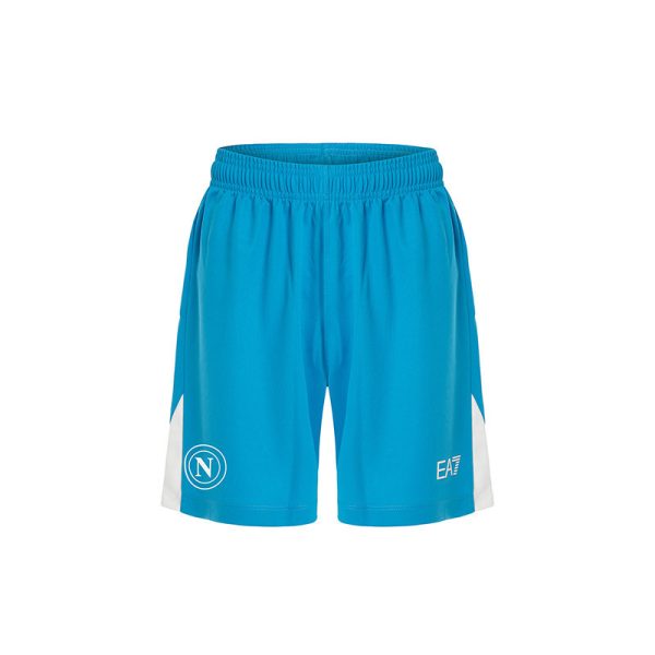 ssc napoli shorts gara azzurro junior 20242025 20242025 con stampa personalizzazione SSC Napoli | Scopri la Collezione Sullo Shop Ufficiale