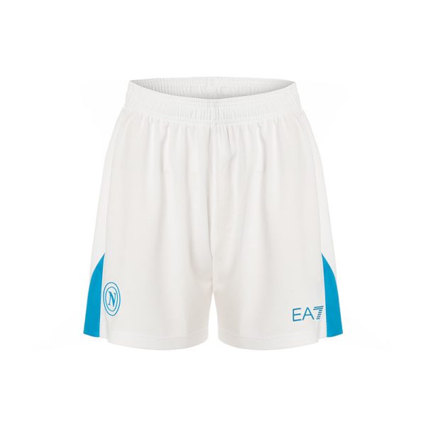 ssc napoli shorts gara biancoazzurro 20242025 con stampa personalizzazione SSC Napoli | Scopri la Collezione Sullo Shop Ufficiale