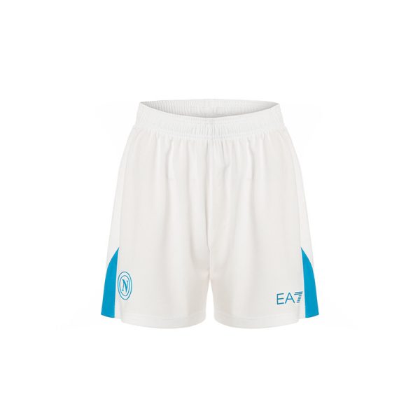 ssc napoli shorts gara biancoazzurro junior 20242025 con stampa personalizzazione SSC Napoli | Scopri la Collezione Sullo Shop Ufficiale