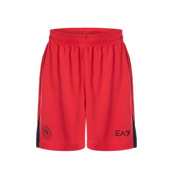 ssc napoli shorts gara tango red 20242025 con stampa personalizzazione SSC Napoli | Scopri la Collezione Sullo Shop Ufficiale