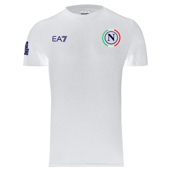 ssc napoli t-shirt campioni io cero bianca SSC Napoli | Scopri la Collezione Sullo Shop Ufficiale